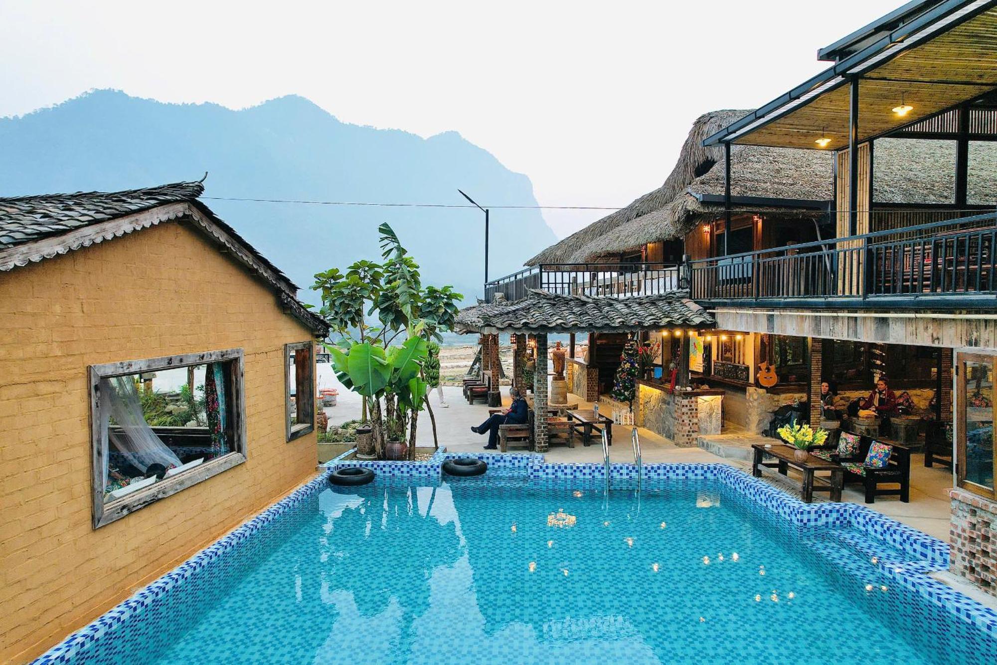 Ban Bang Ecolodge Tours & Motorbike Rental Ha Giang Esterno foto